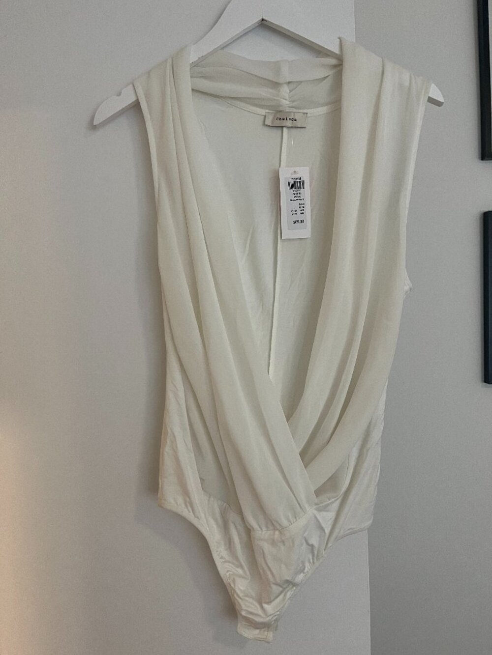 White Blouse Bodysuit